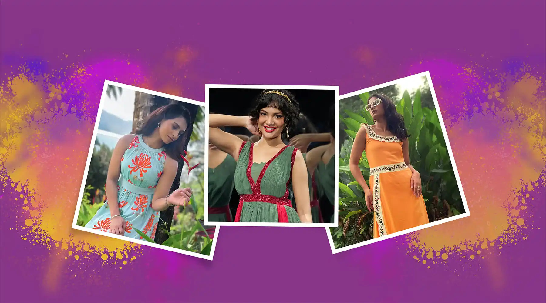 Add a Pop of Holi Colours - IshqME