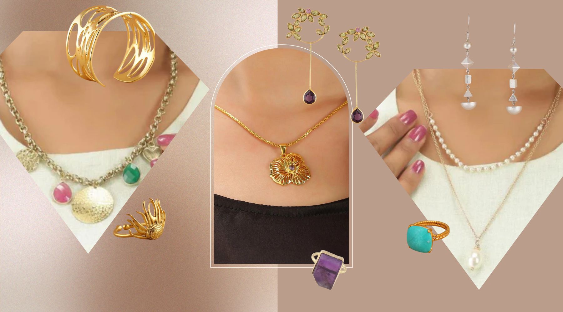 Jewellery Styling Tips: How To Mix And Match Your Jewellery Set?