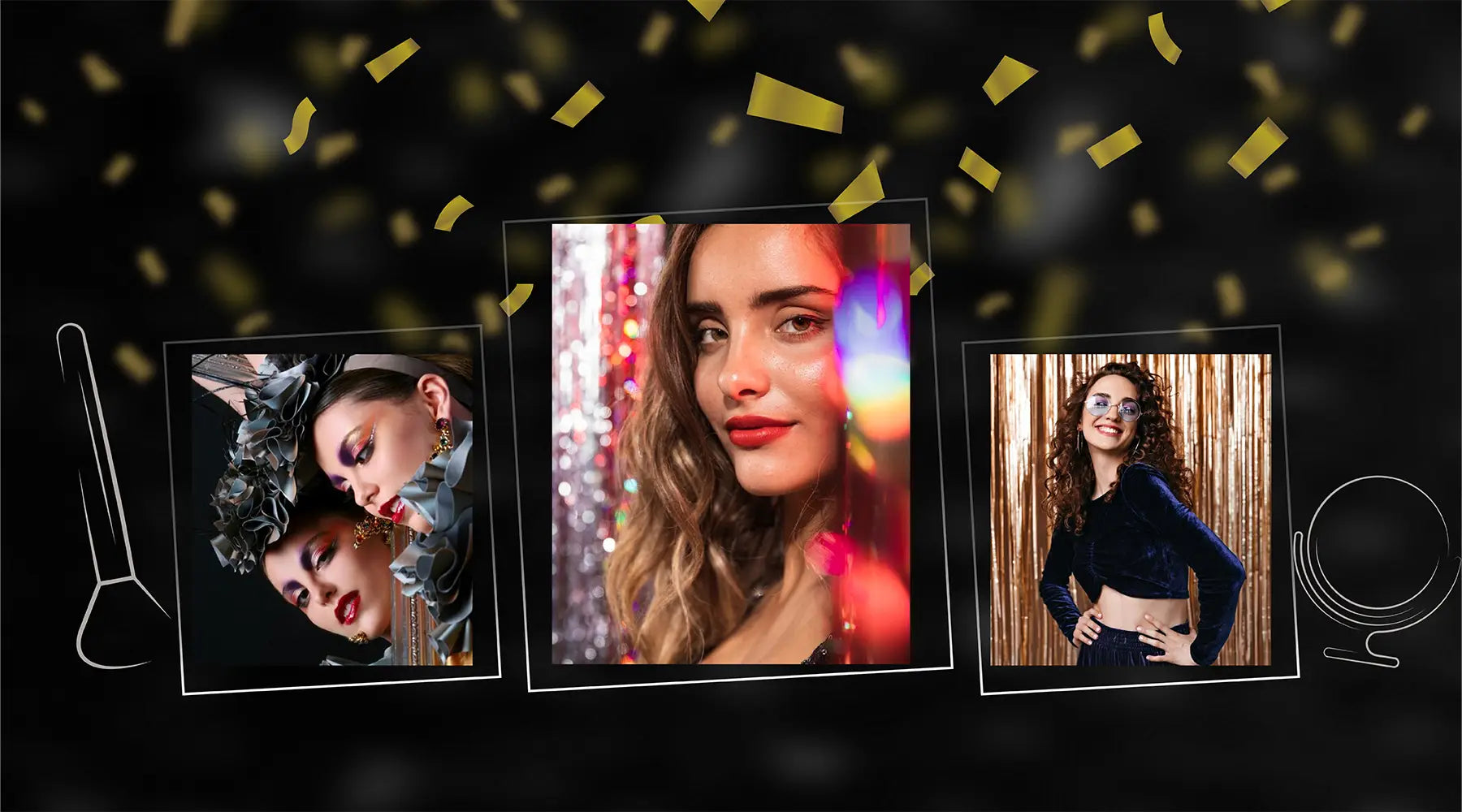 Trending Makeup and Hairstyles for The Party Season