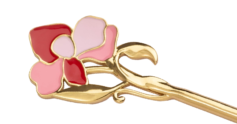 buy Orchid Bloom Bun Pin