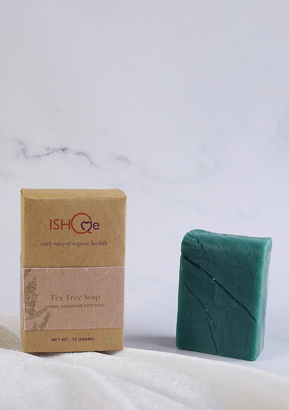 Aloe vera & Tea tree Soaps and Soap dish - IshqMe