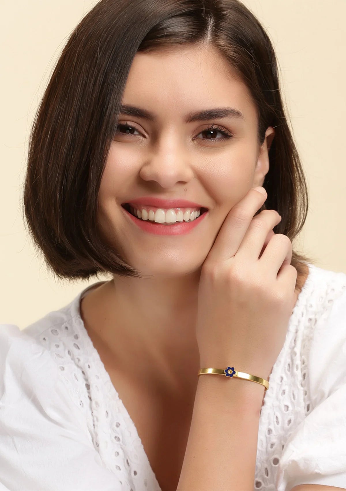 Buy Charming Neon Bracelet Blue