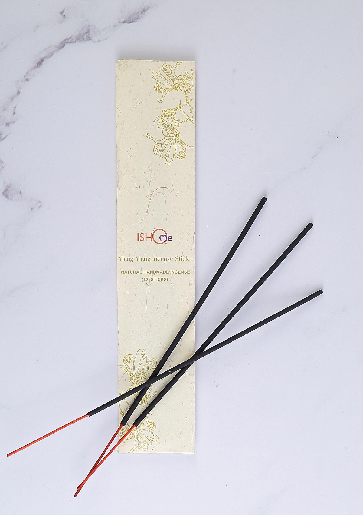 Incense Sticks (Set of 5) - Ylang Ylang (12 Pcs/Packet) - IshqMe