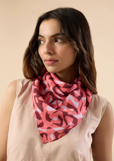 Strawberry Peach Scarf