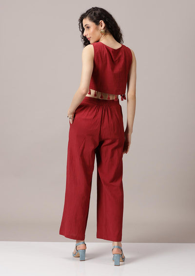 Rio - Brick Red Co-ord Set