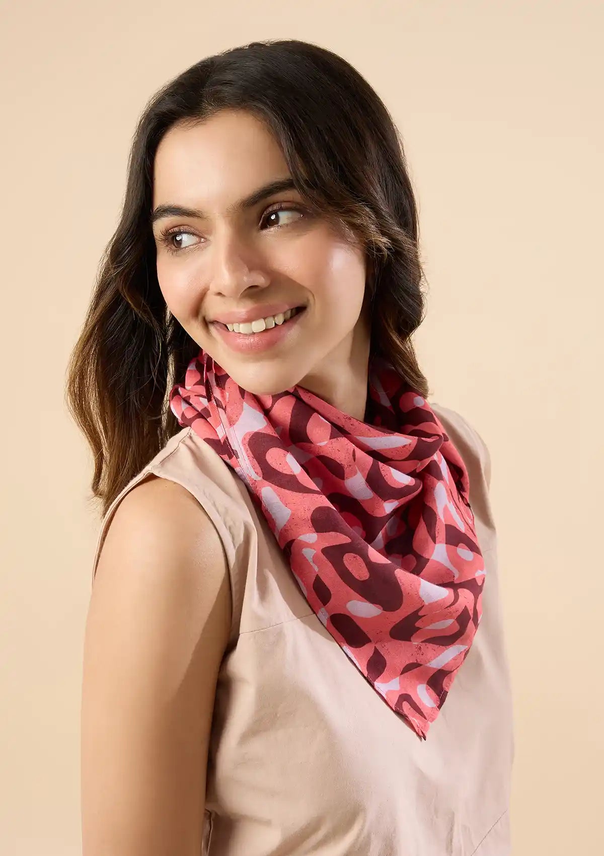 Strawberry Peach Scarf