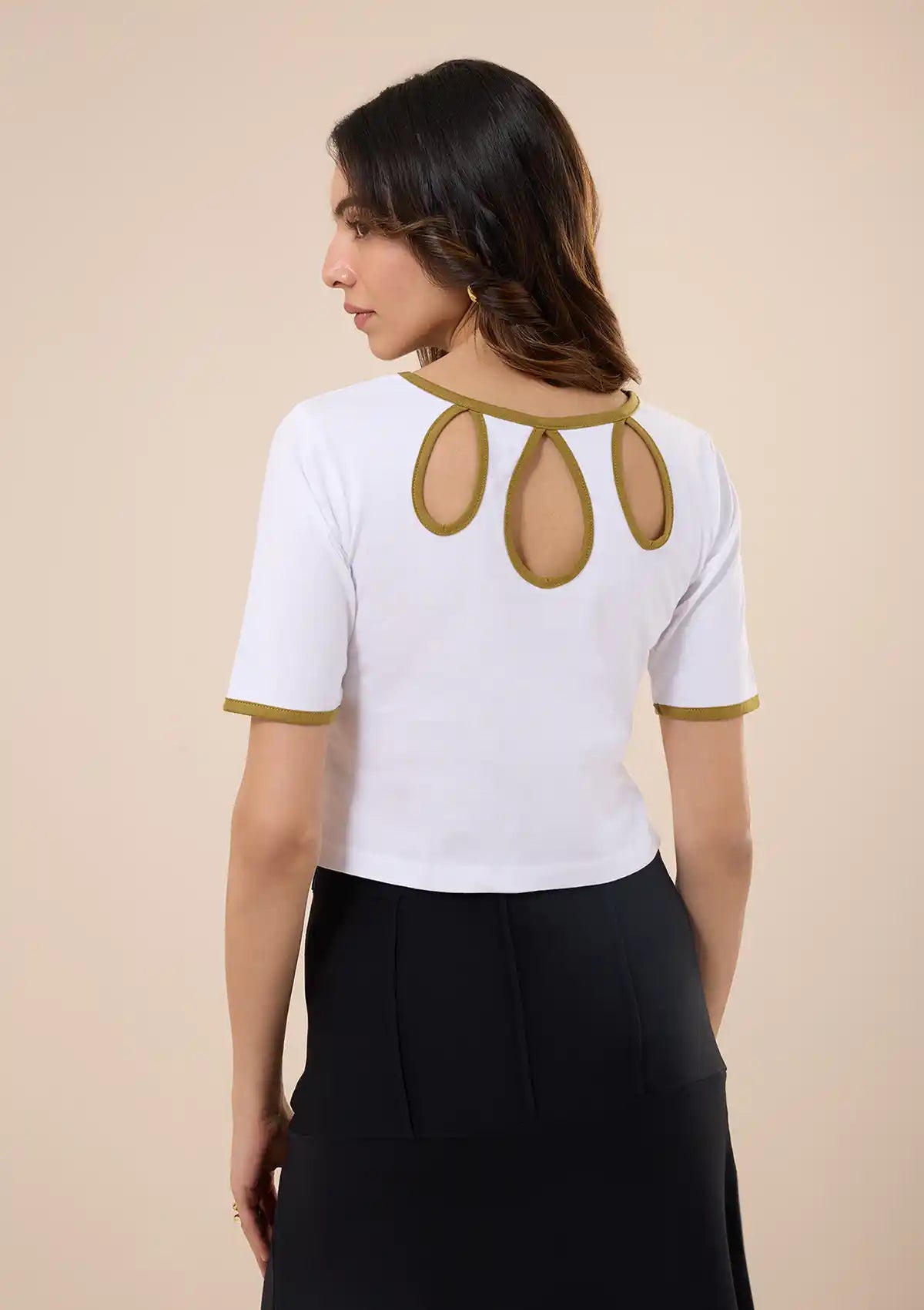 Foil Printed Graphic T-shirt Online