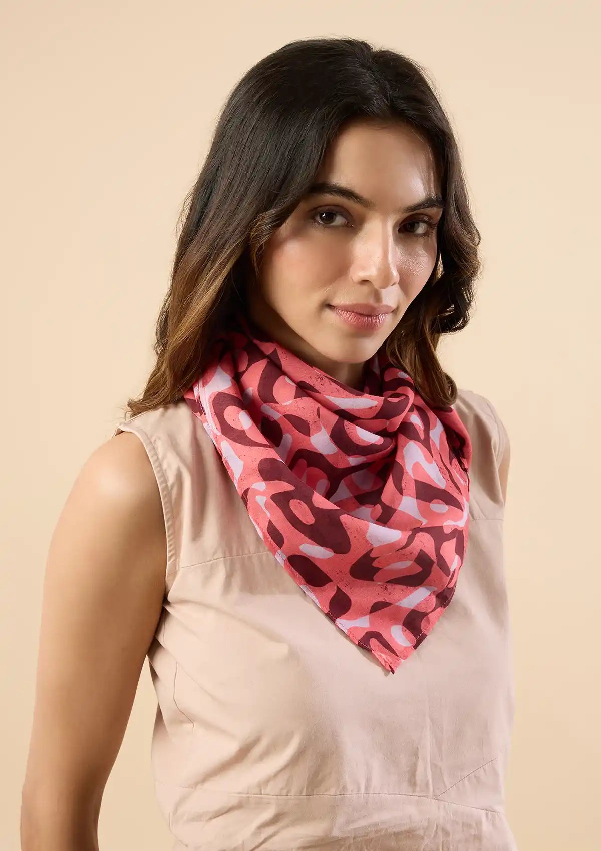 Strawberry Peach Scarf