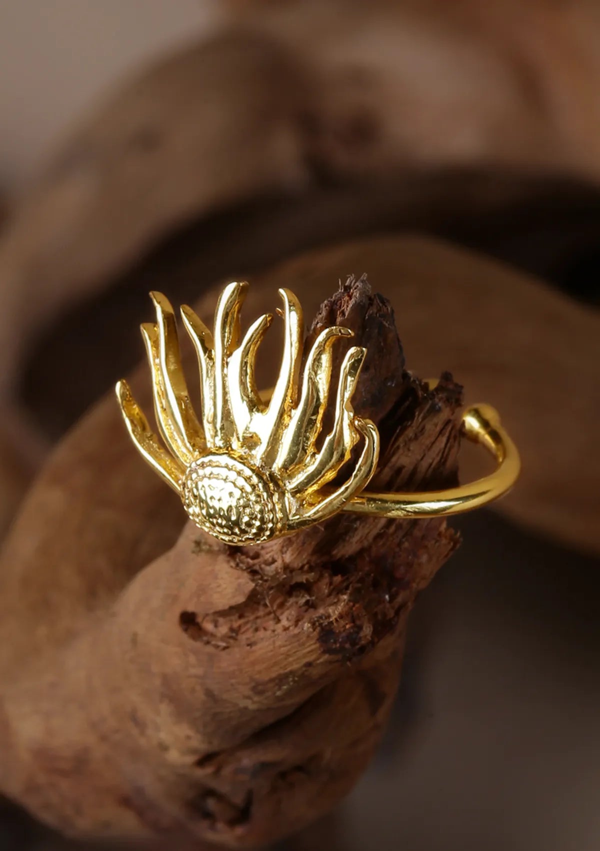 Buy Adjustable Cascading Flower Ring Online