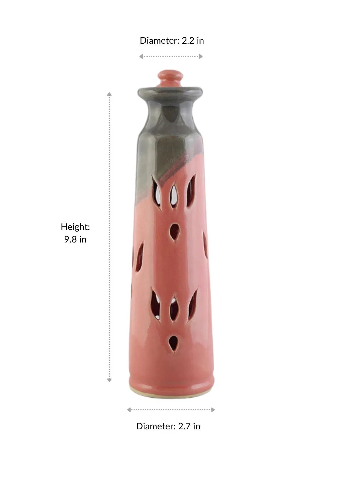 Flamingo Pink Handmade Incense Stand + Soothing Fragrance Sticks Combo