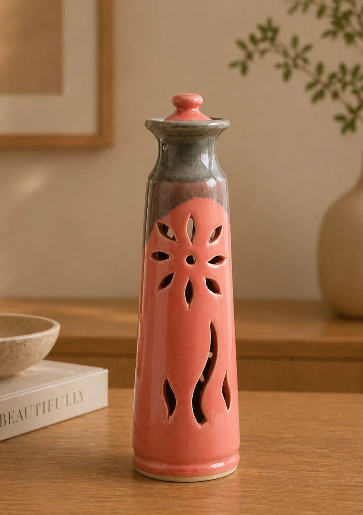 Ash Catcher Incense (Agarbatti) Stand - Flamingo pink buy online