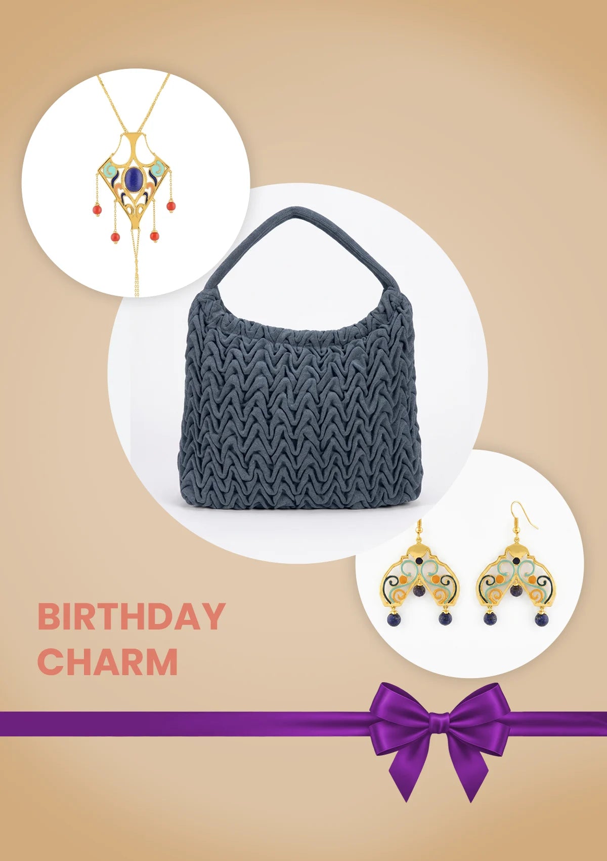 Birthday Charm Gift Set for Her