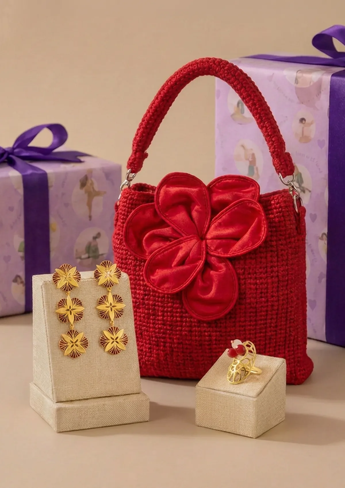 Blooming Together Anniversary Gift Set for Her