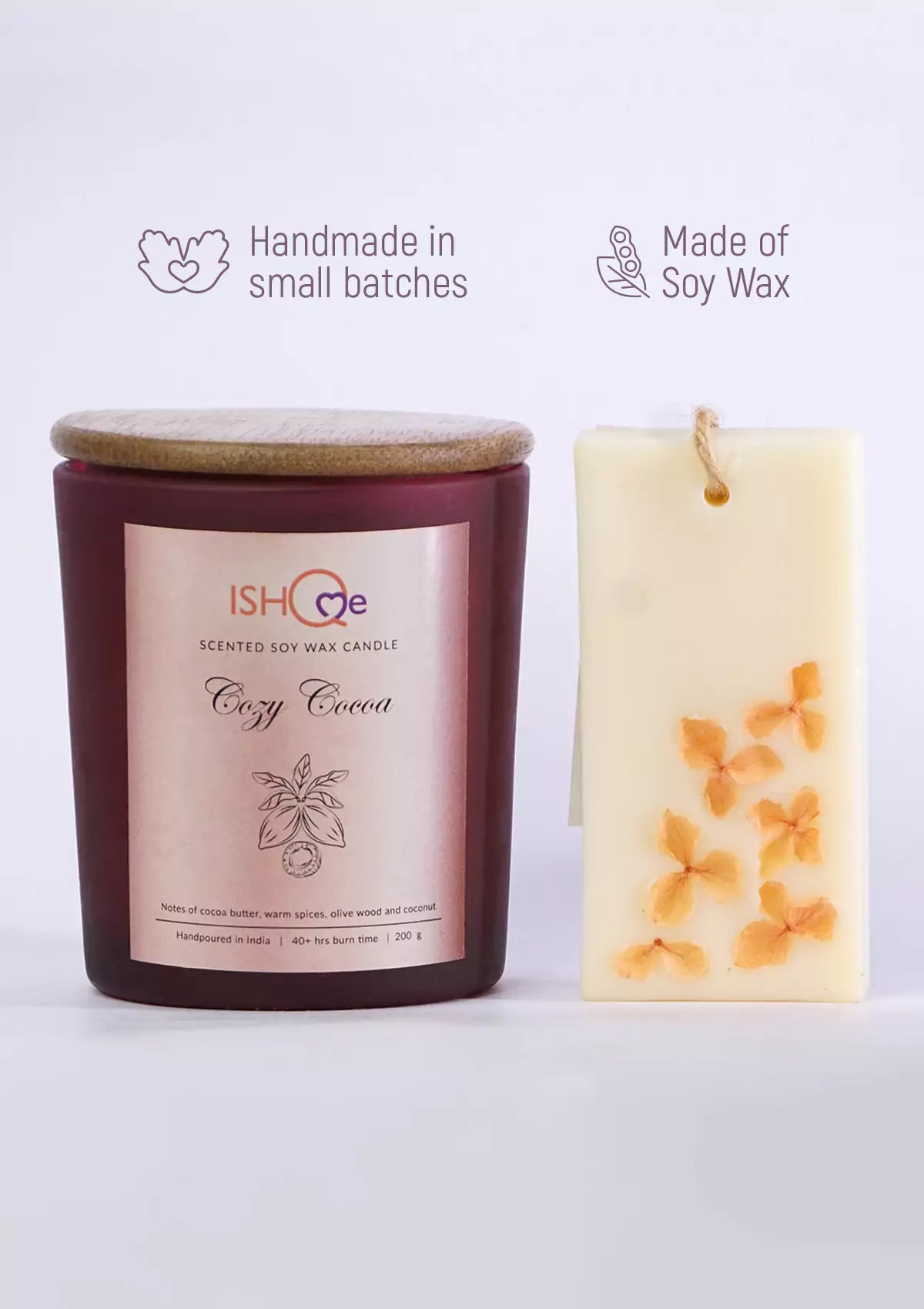 Candle and Peachy Vanilla Fragrance Bar Combo (Copy)