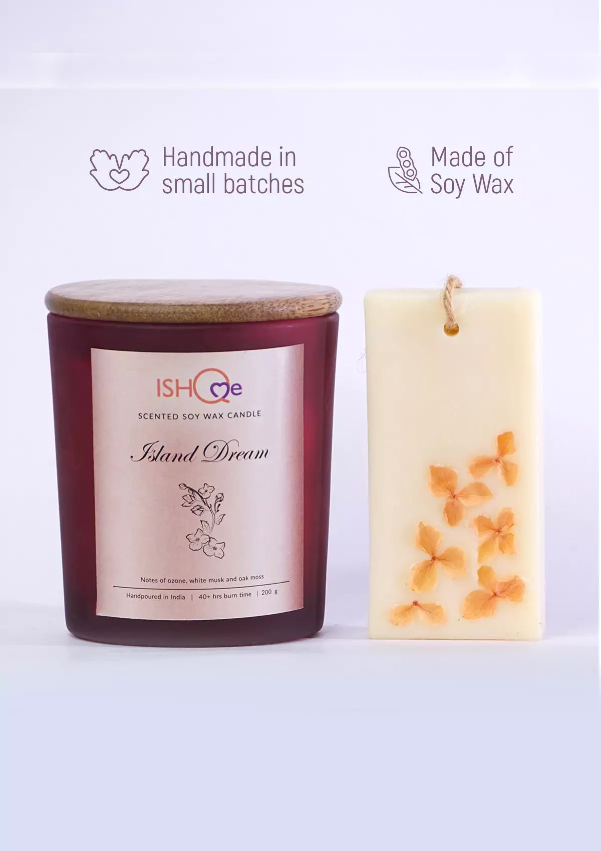 Candle and Peachy Vanilla Fragrance Bar Combo (Copy)