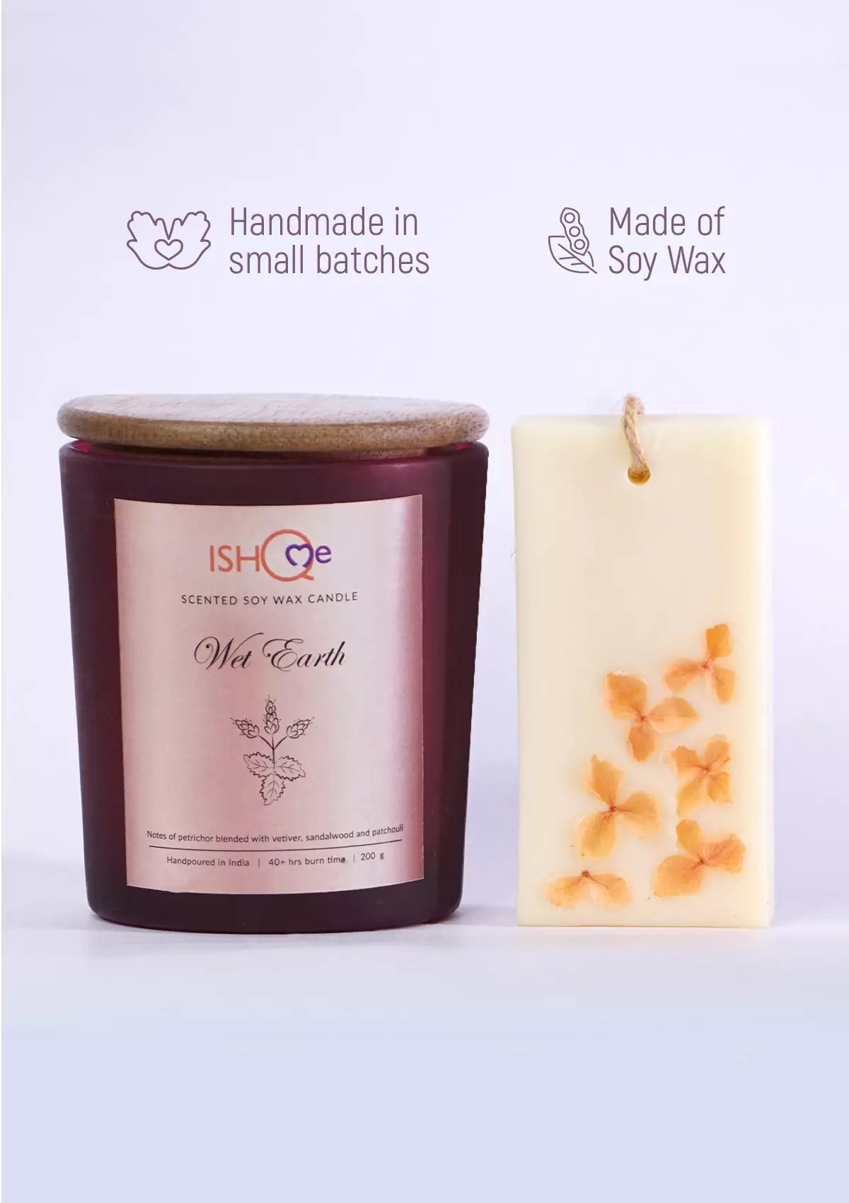 Candle and Peachy Vanilla Fragrance Bar Combo (Copy)