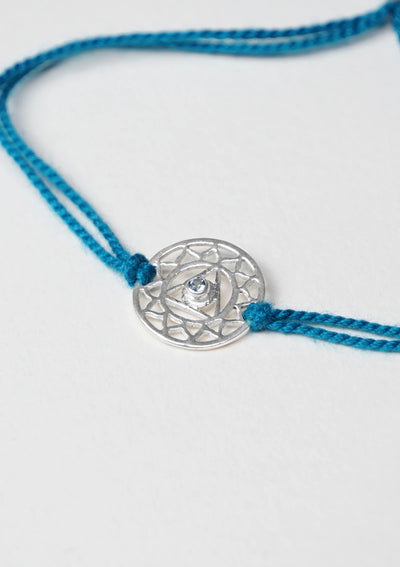 Silver Chakra Bracelet