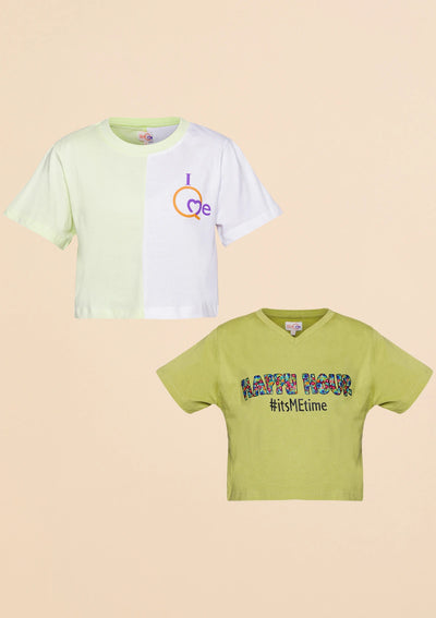 The Green Tee combo