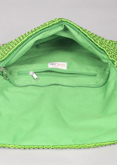 Green Malai Dori Sling Bag
