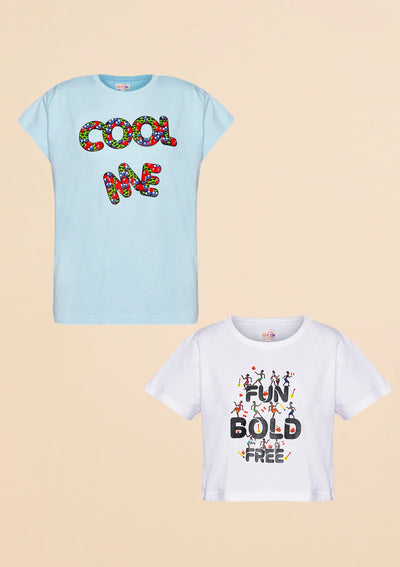 Graphic Vibes T-shirt Combo