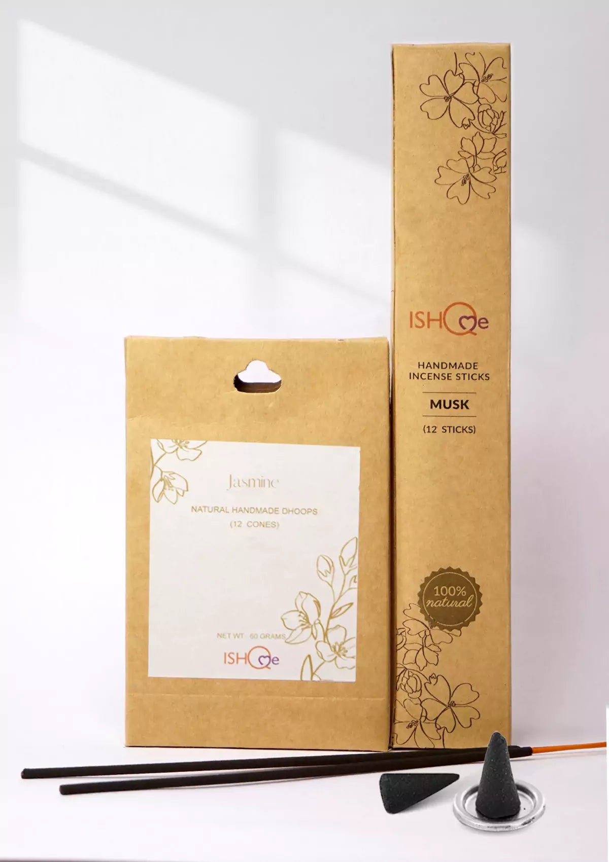 Incense Stick and Jasmine Dhoop Cone Combo