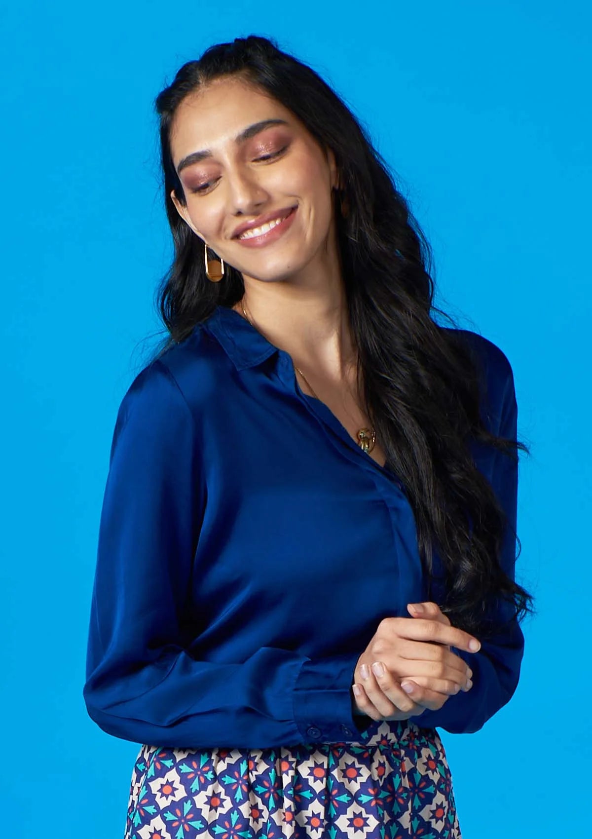 Jazz - Ink Blue Shirt for women