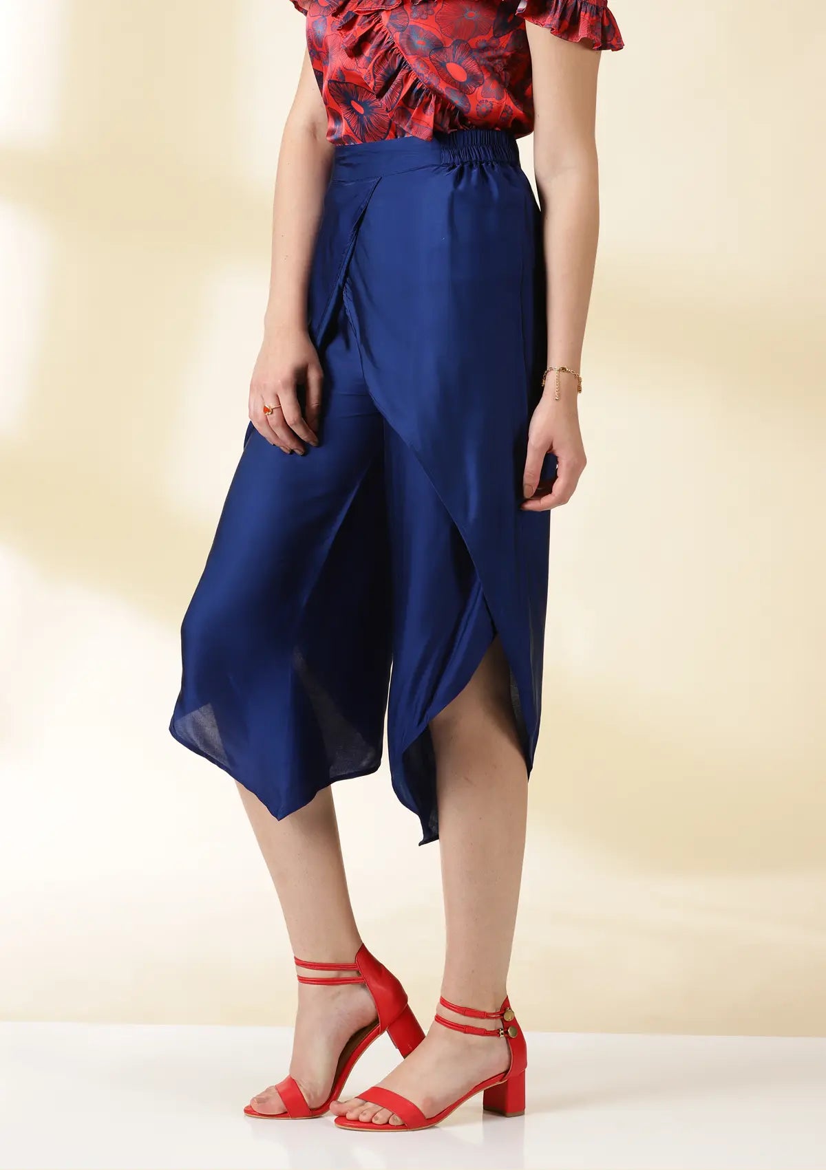 Jazz - Ink Blue Tulip Pant