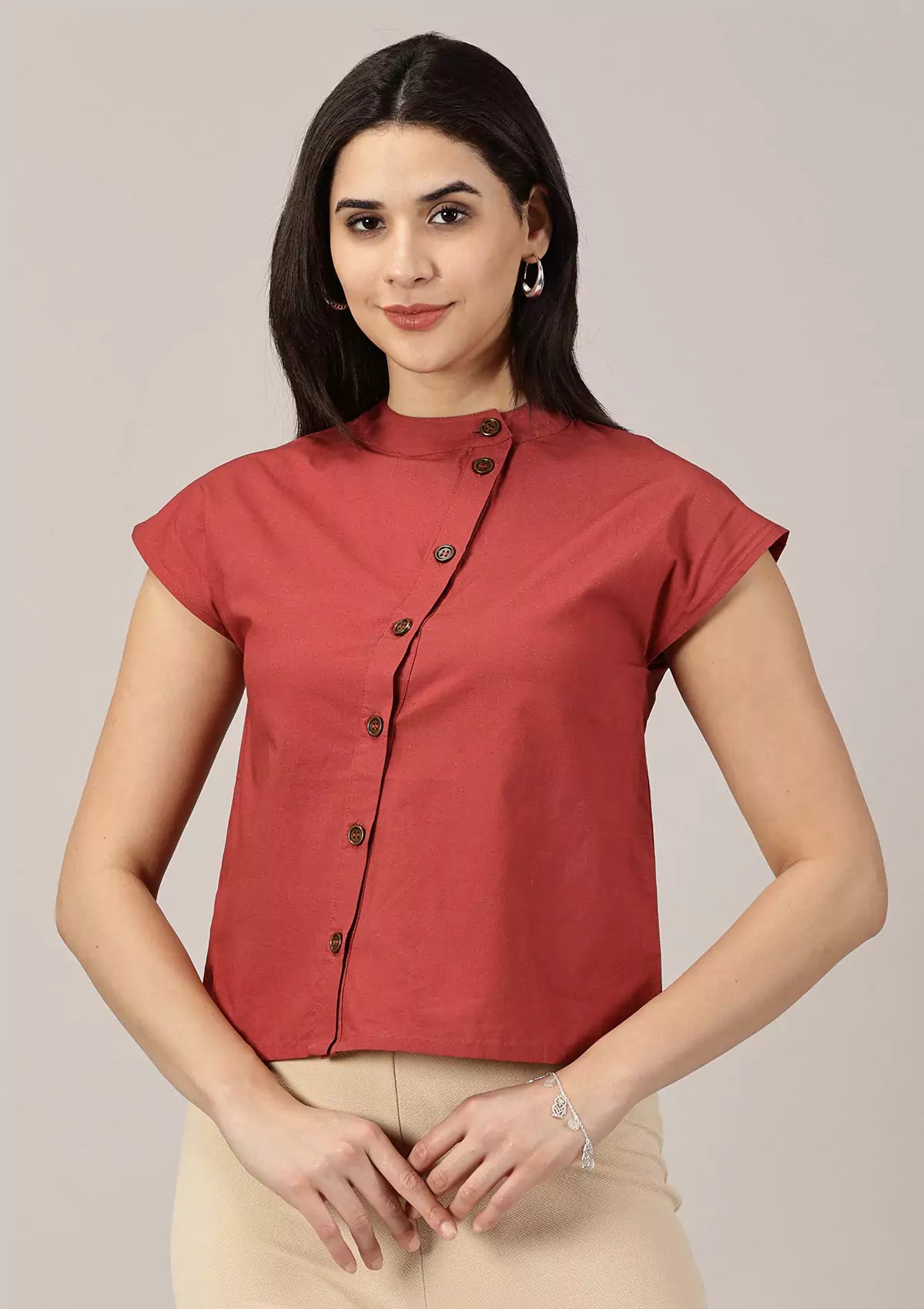 Keiko - Rabbit Printed Back Shirt