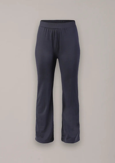 Knit Boot Leg Pants - Teal