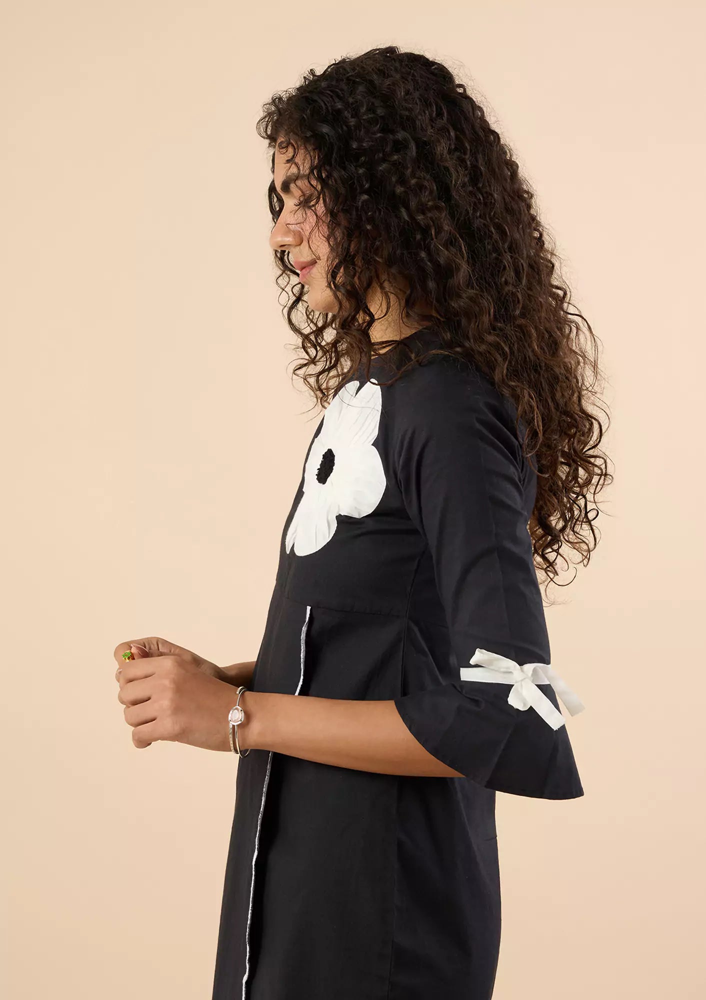 LOVA Floral puff sleeve dress