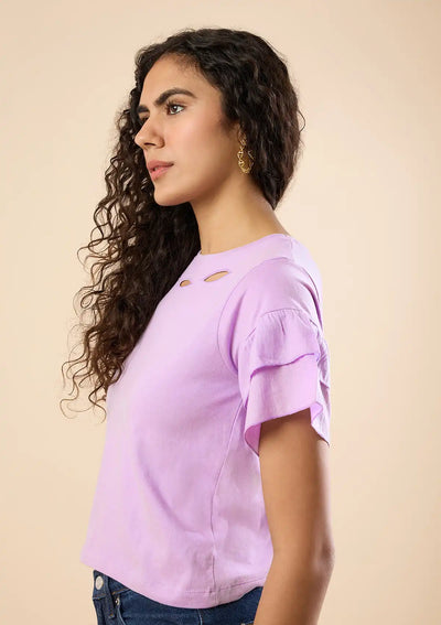 Layered Frills T-shirt