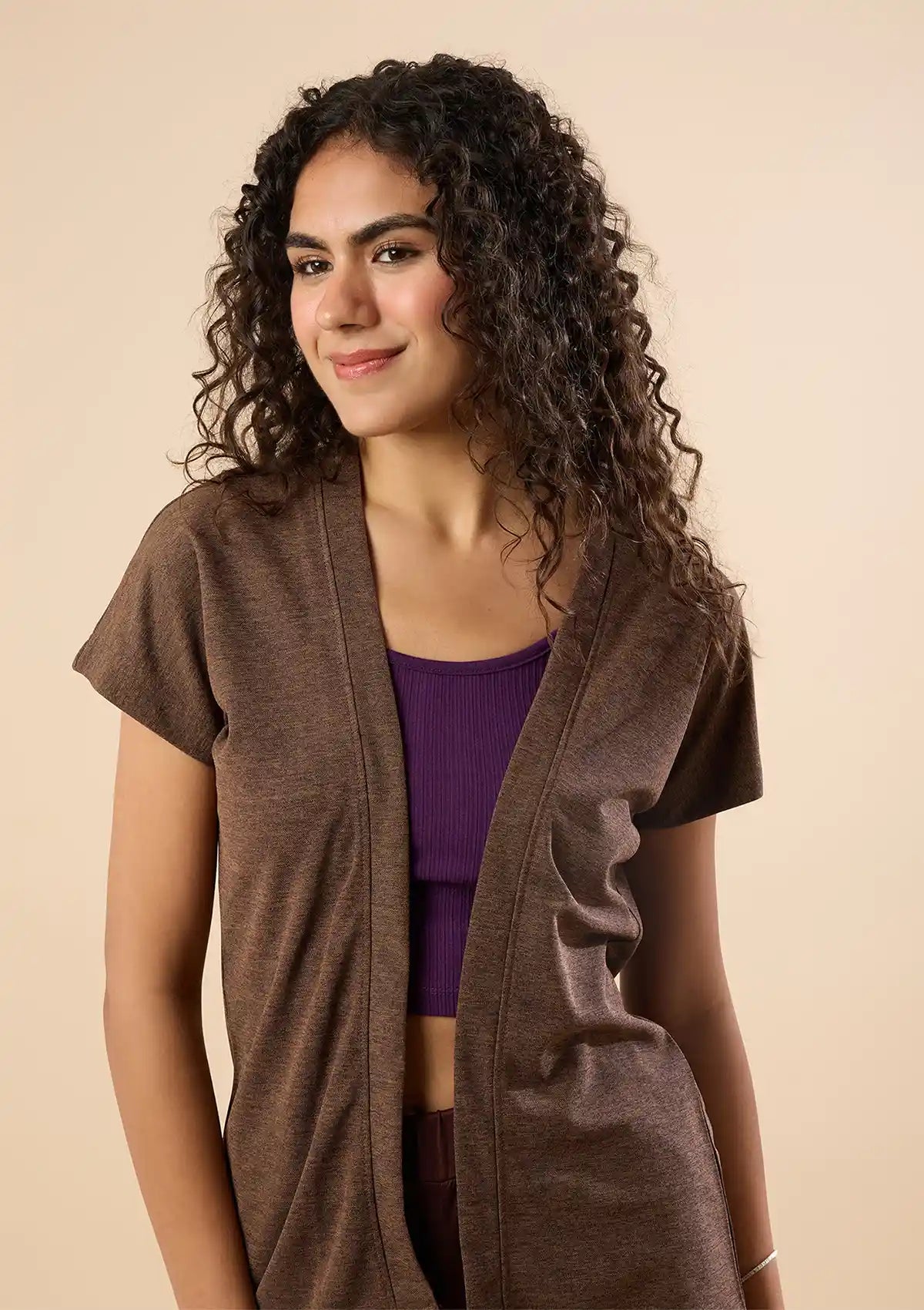 Mocha Casual Set For Women