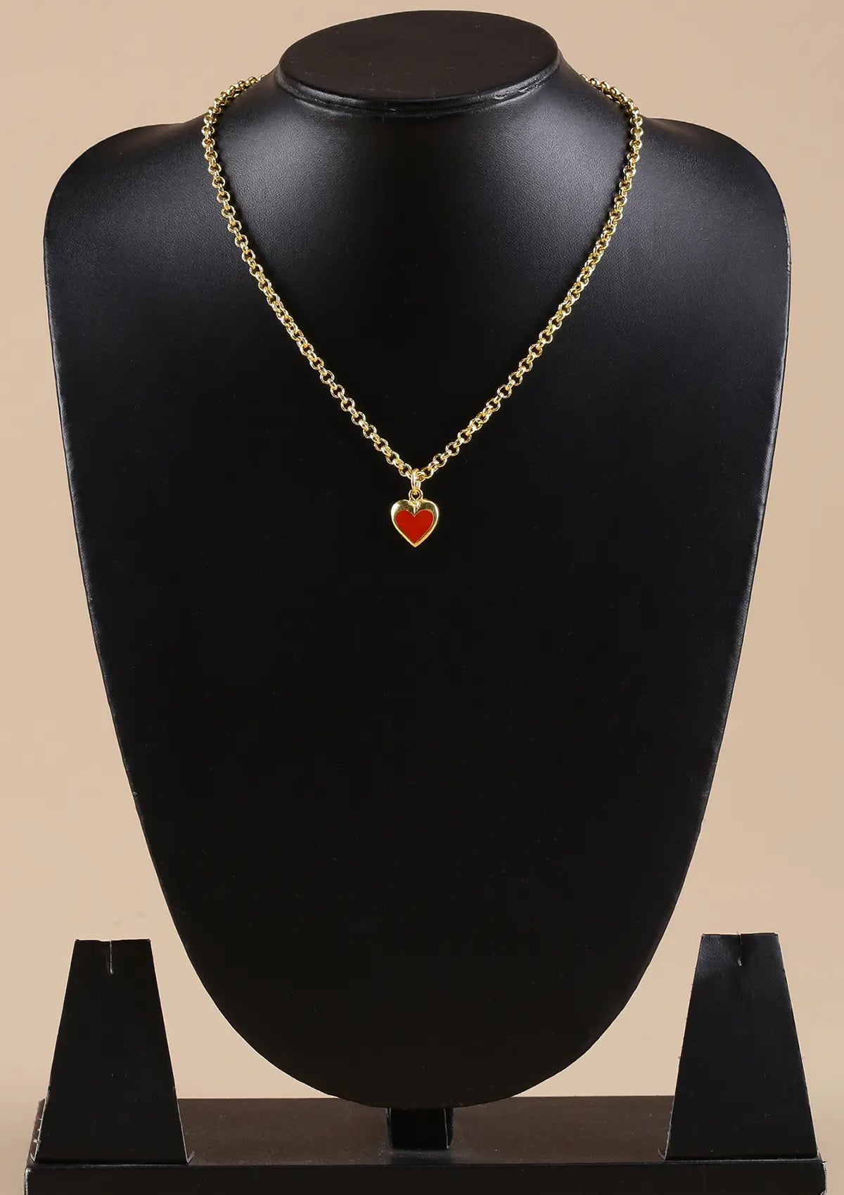 Neon Heart Pendant (Orange) Price