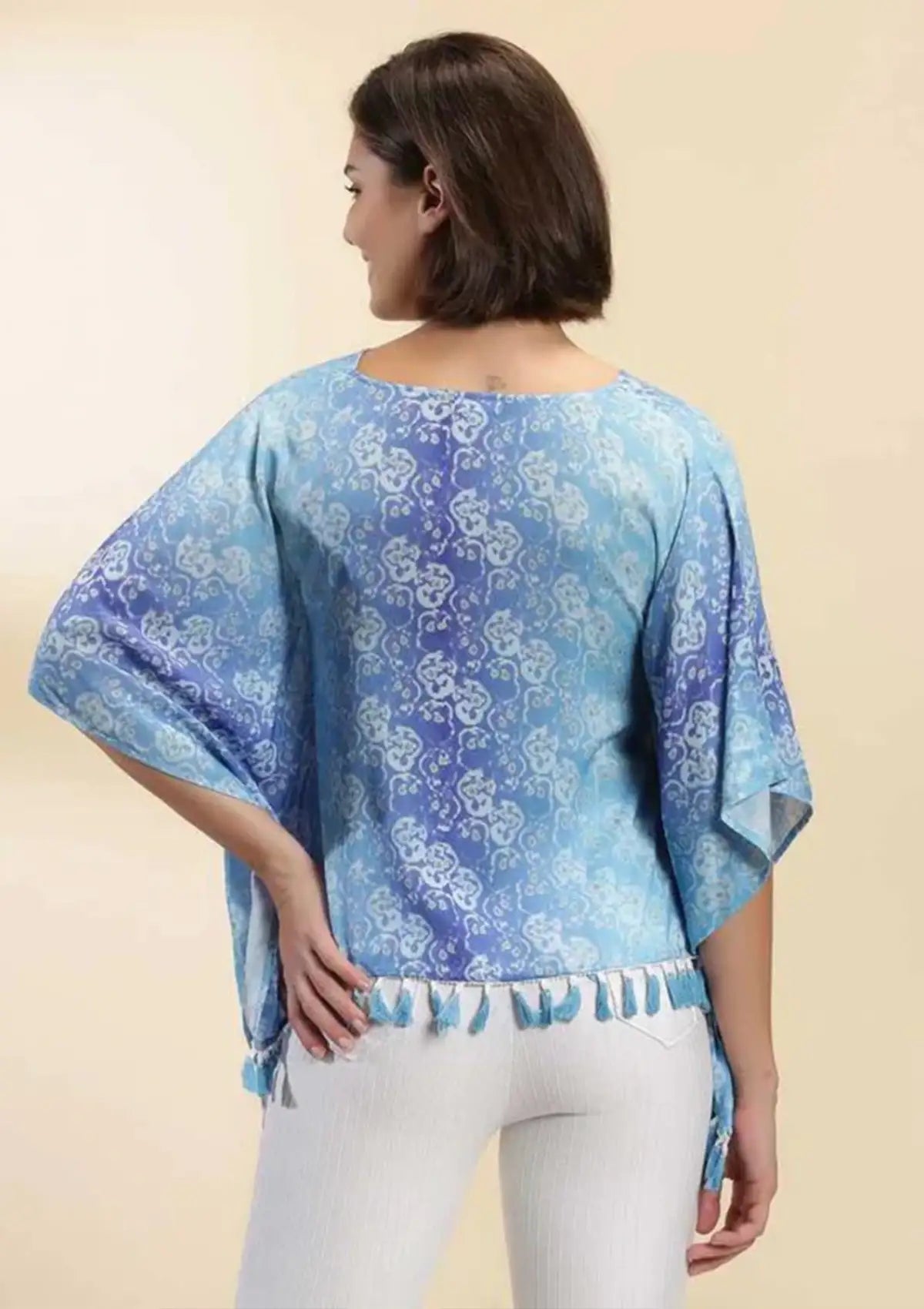 Nerida - Printed Kaftan Top Online