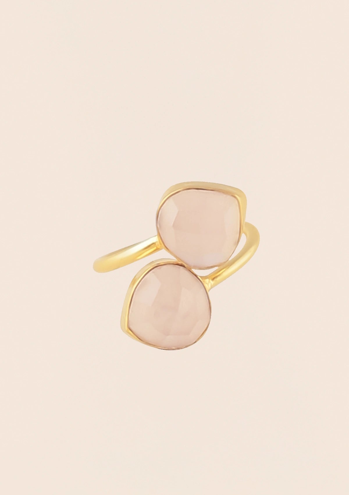 Pink Calcedony Ring Online
