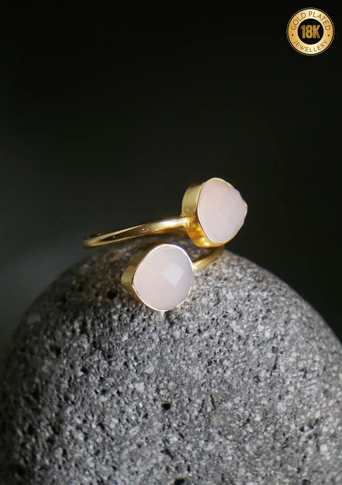 Buy Pink Chalcedony Ring