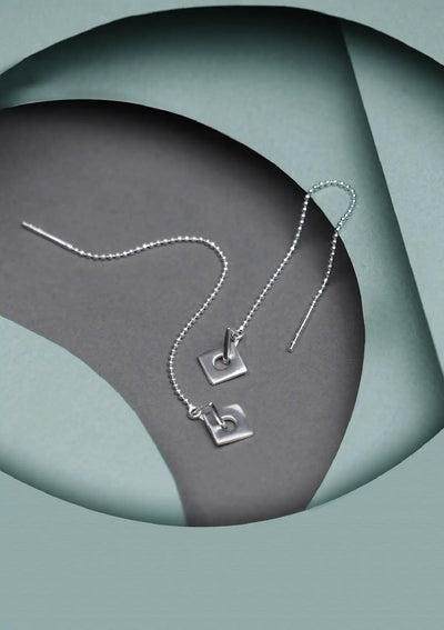 Quadra Threader Earring