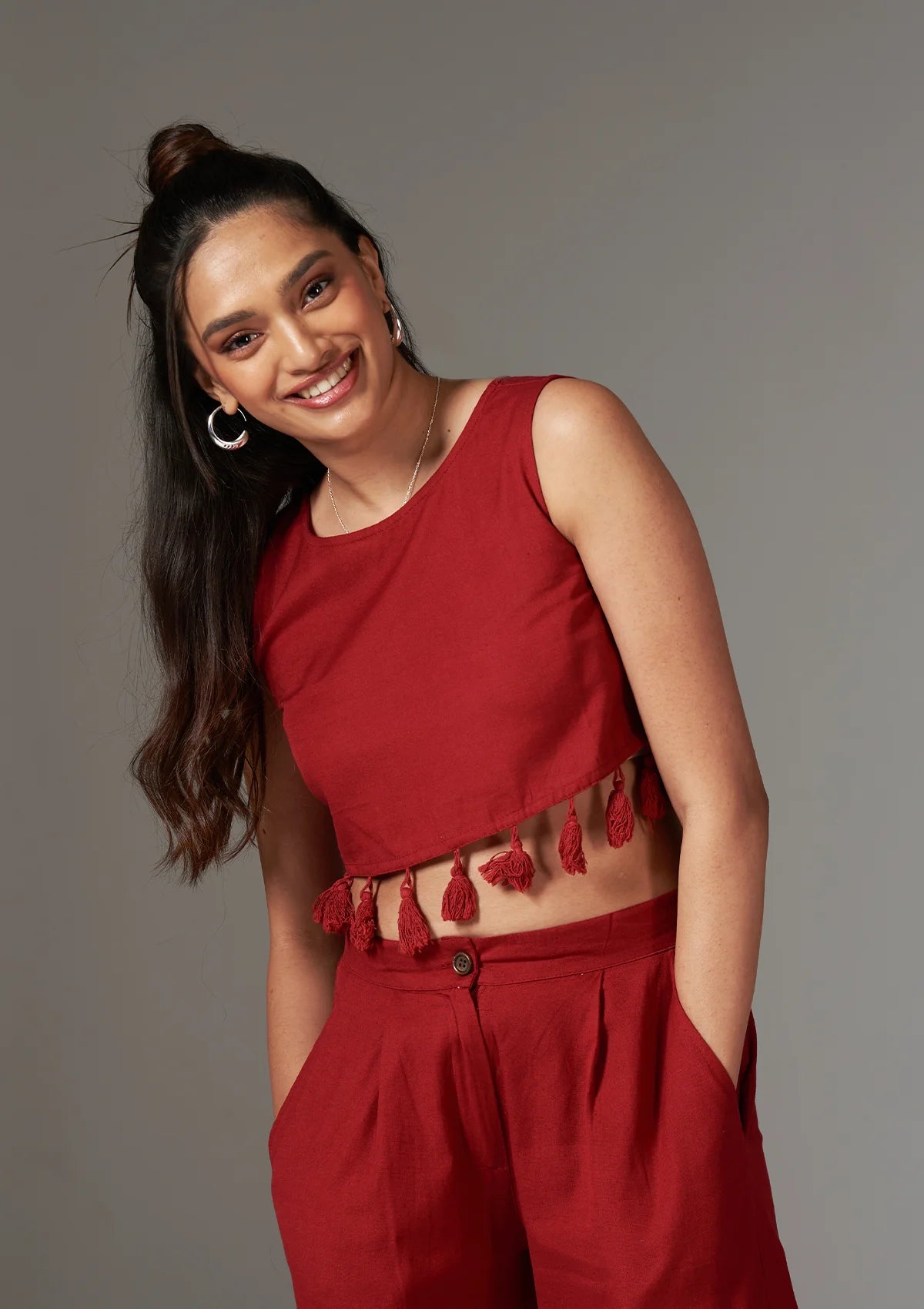 Rio - Brick Red Co-ord Set Price