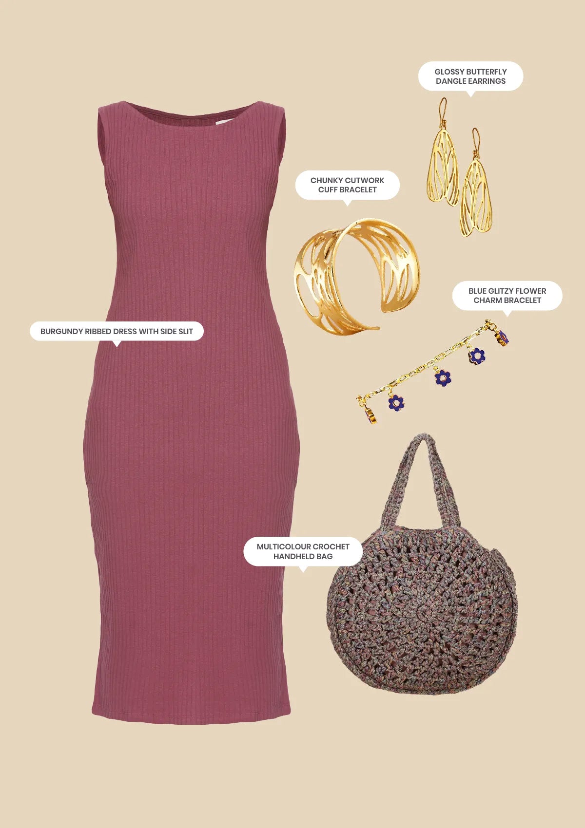 Pretty Plum Fun Look - IshqMe