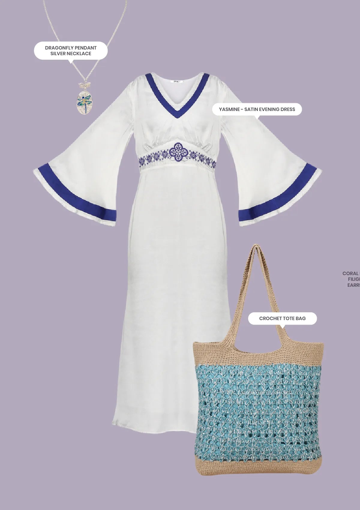 Yasmine Satin Moroccan Evening Look - IshqMe