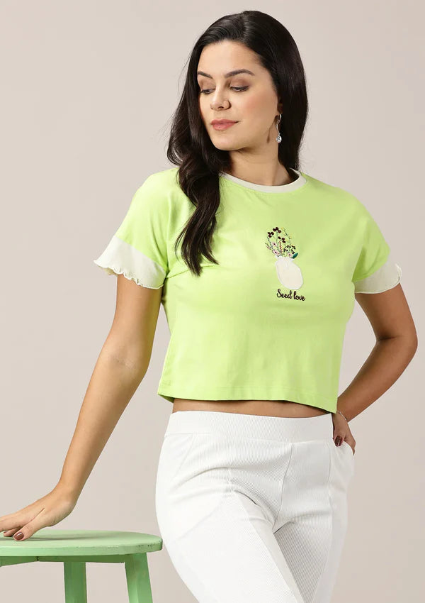 Buy Seed love t-shirt for women