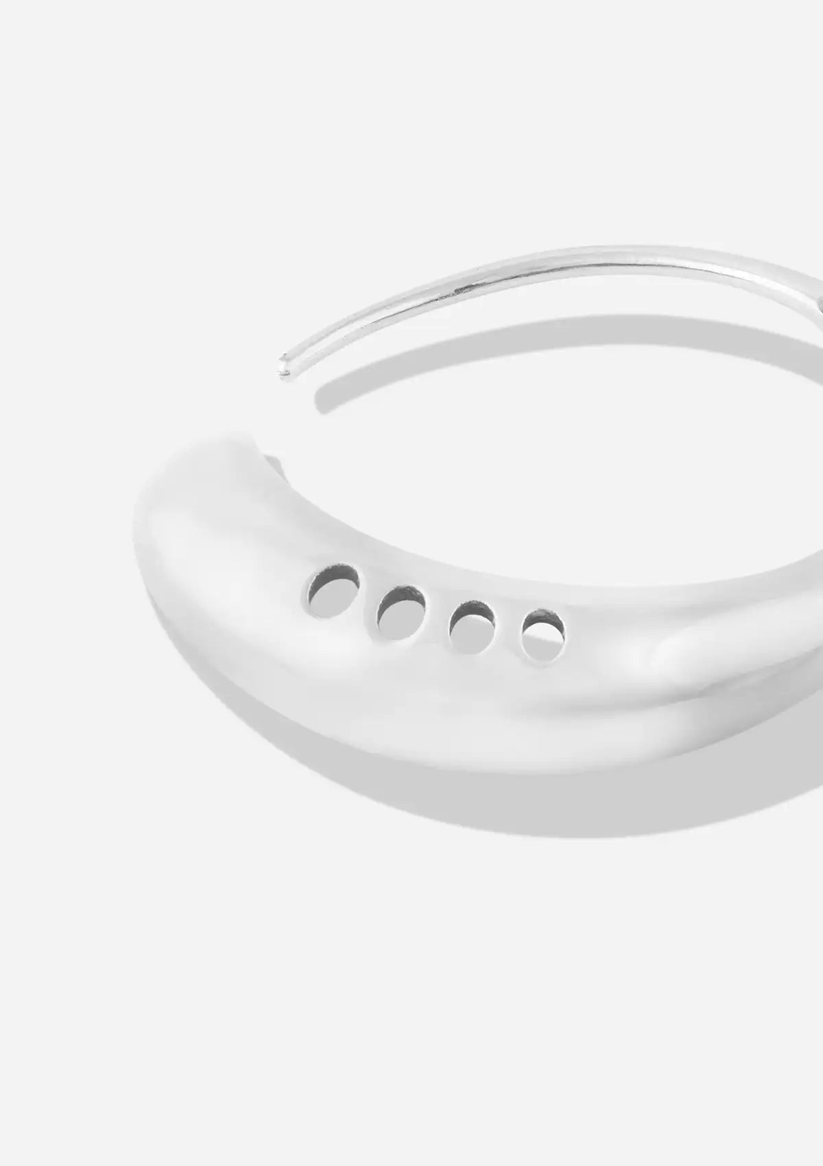 Silver Circular Earring Price