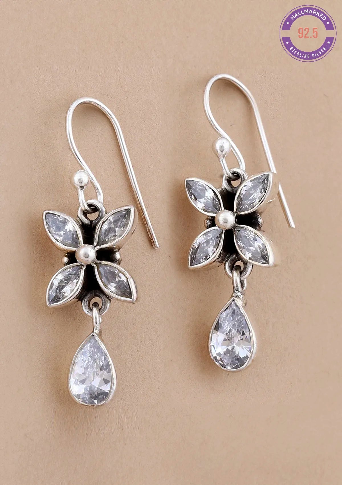 Silver Zircon Earring online