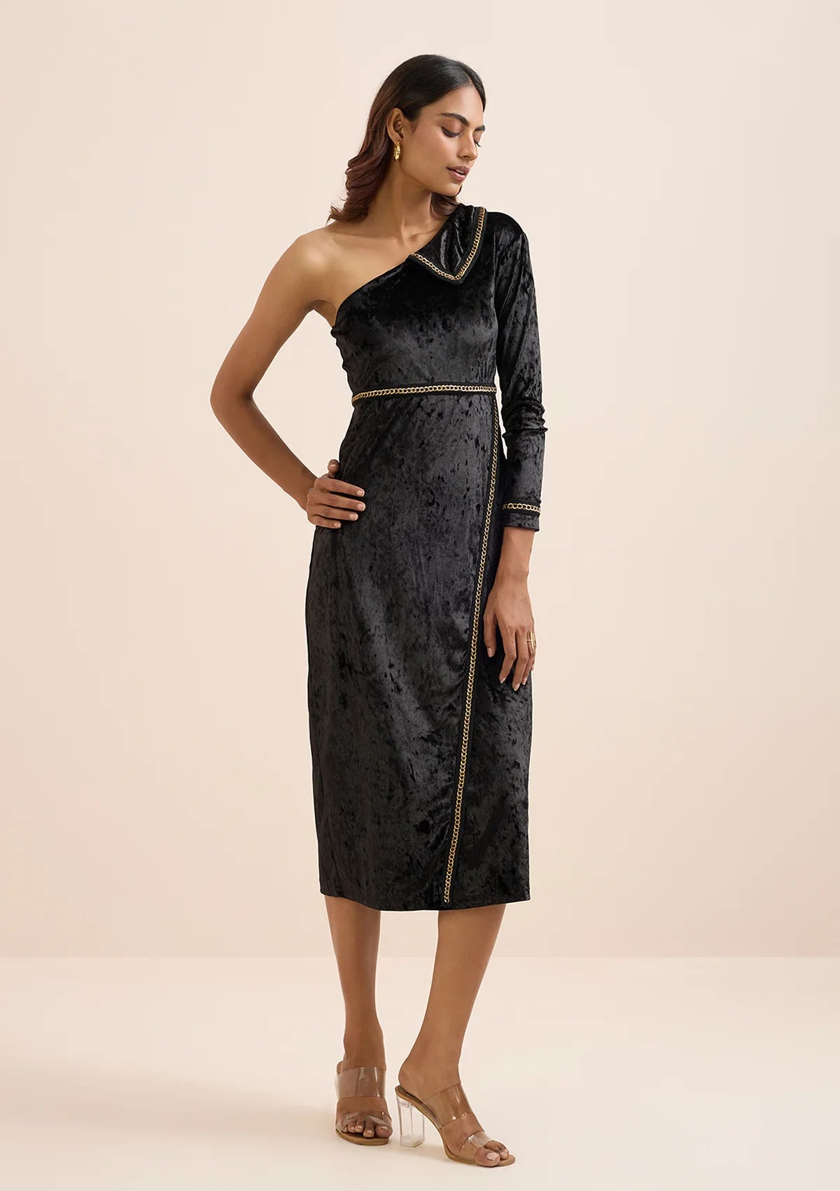 Soraya - One-Shoulder Cocktail Dress