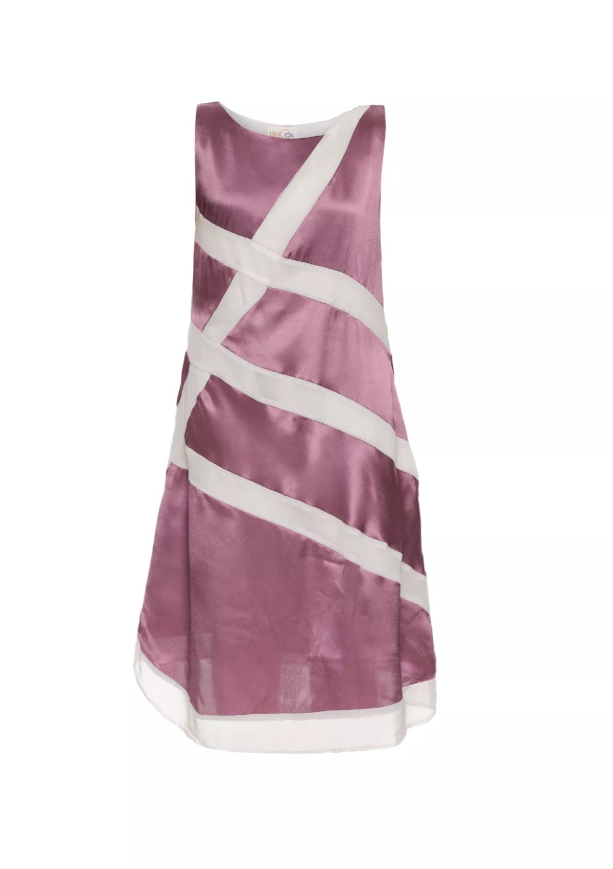 Aphrodite Crepe Cut Panel Dress online for women at IshqME