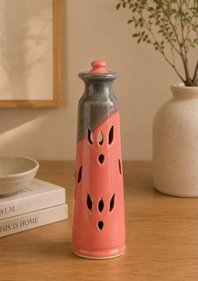 Ash Catcher Incense (Agarbatti) Stand - Flamingo pink