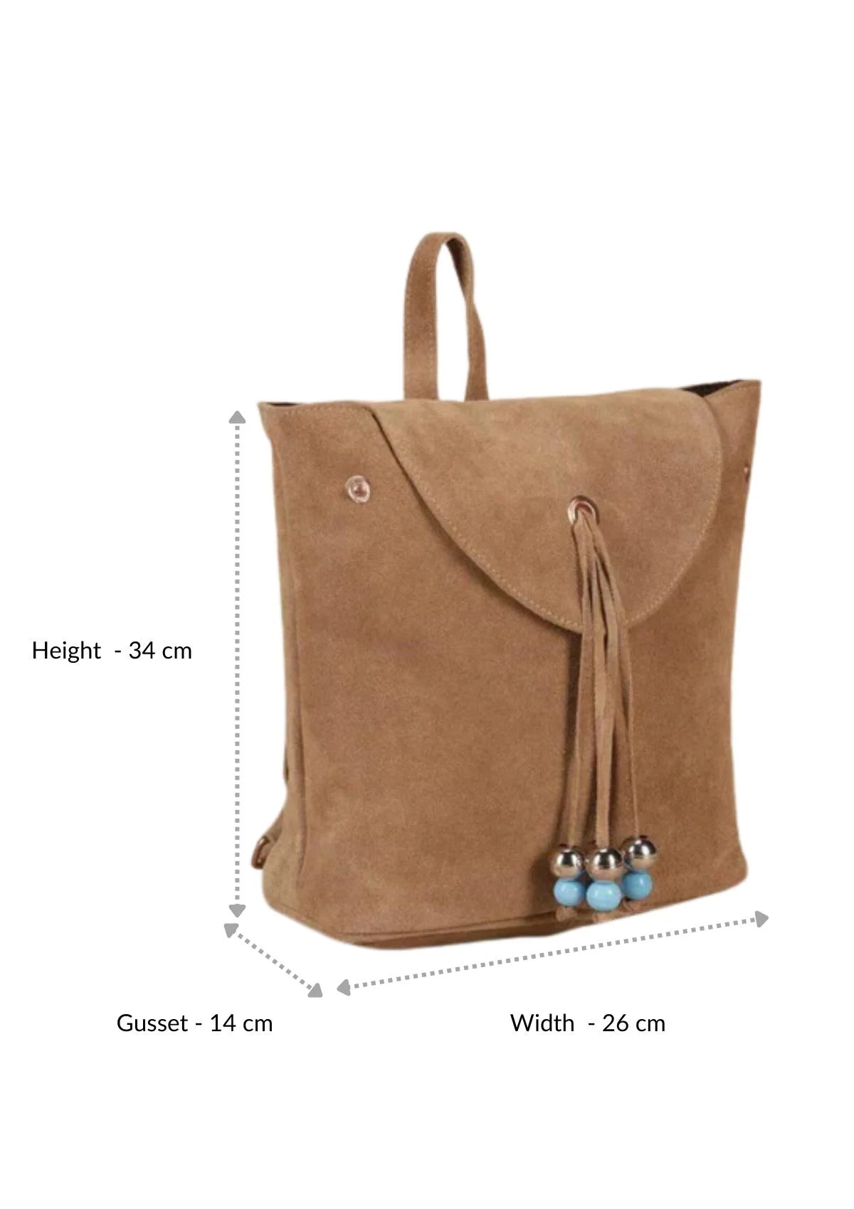 Luxe Suede Mini backpack, bags for women