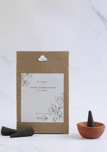 Jasmine home fragrance incense and dhoop cones