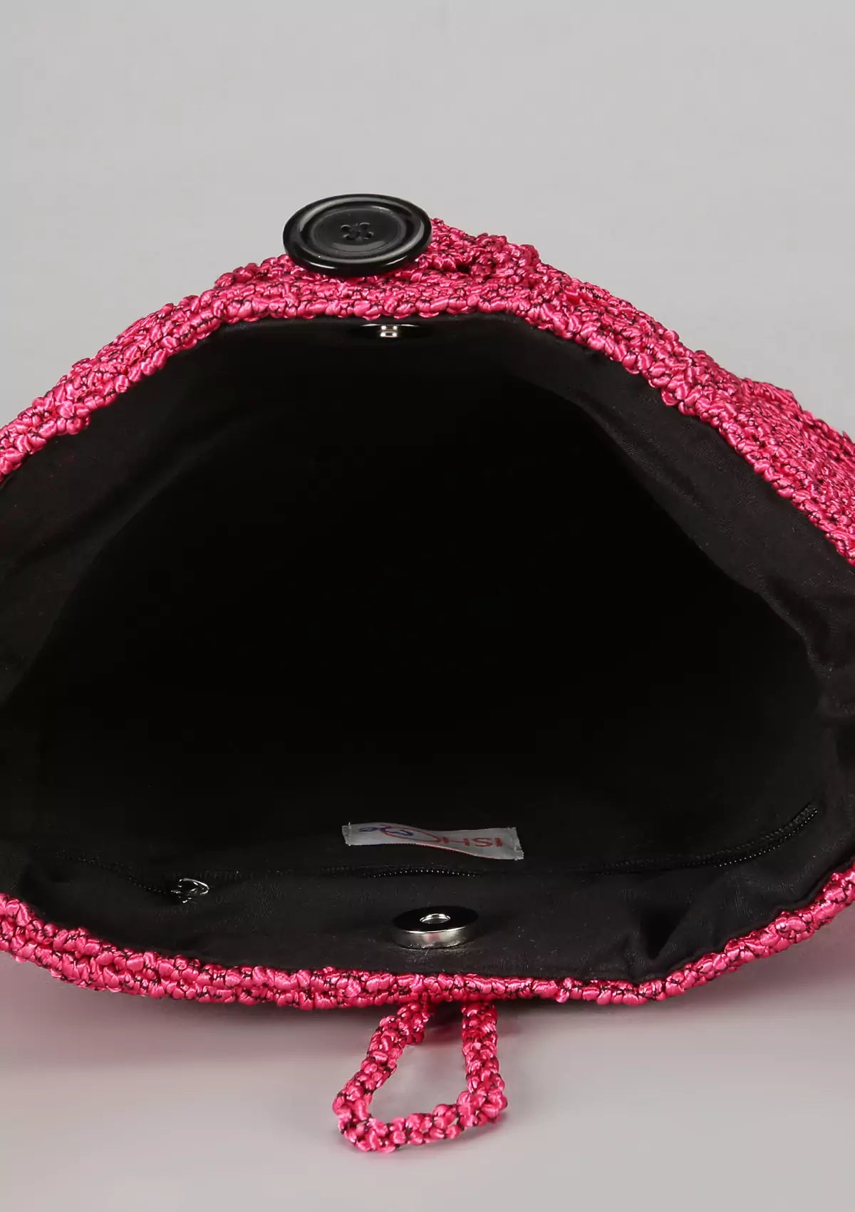 Pink Malai Dori Crochet fashion bag for women
