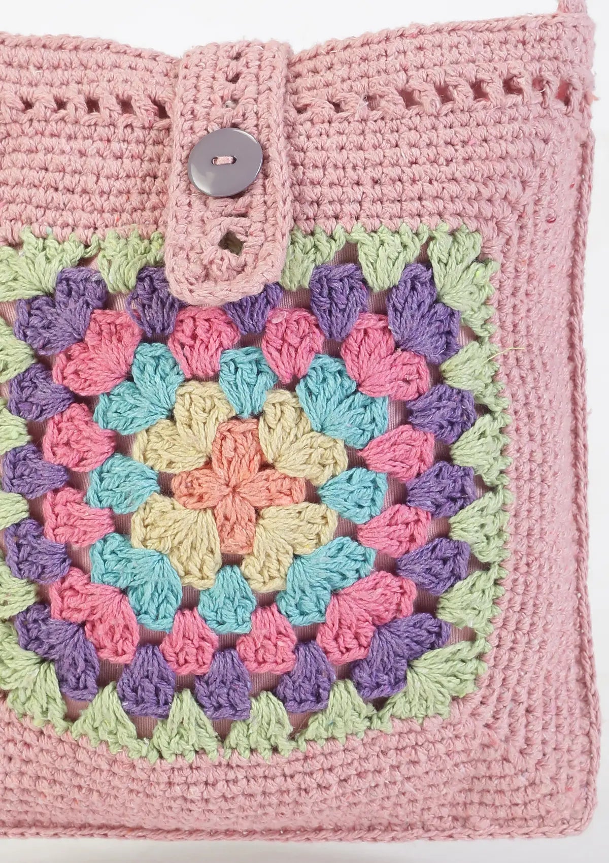 Square Crochet fashion bag for women